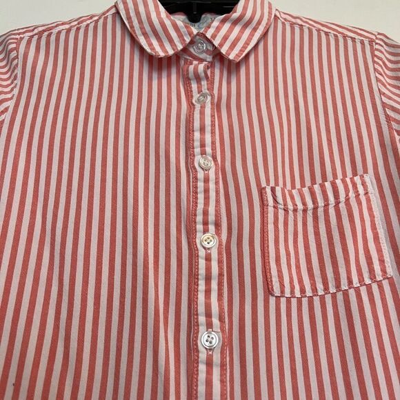 😊 3/$30
Francesca’s Jun & Ivy Striped Button down Sz Small, very soft! - Picture 11 of 12